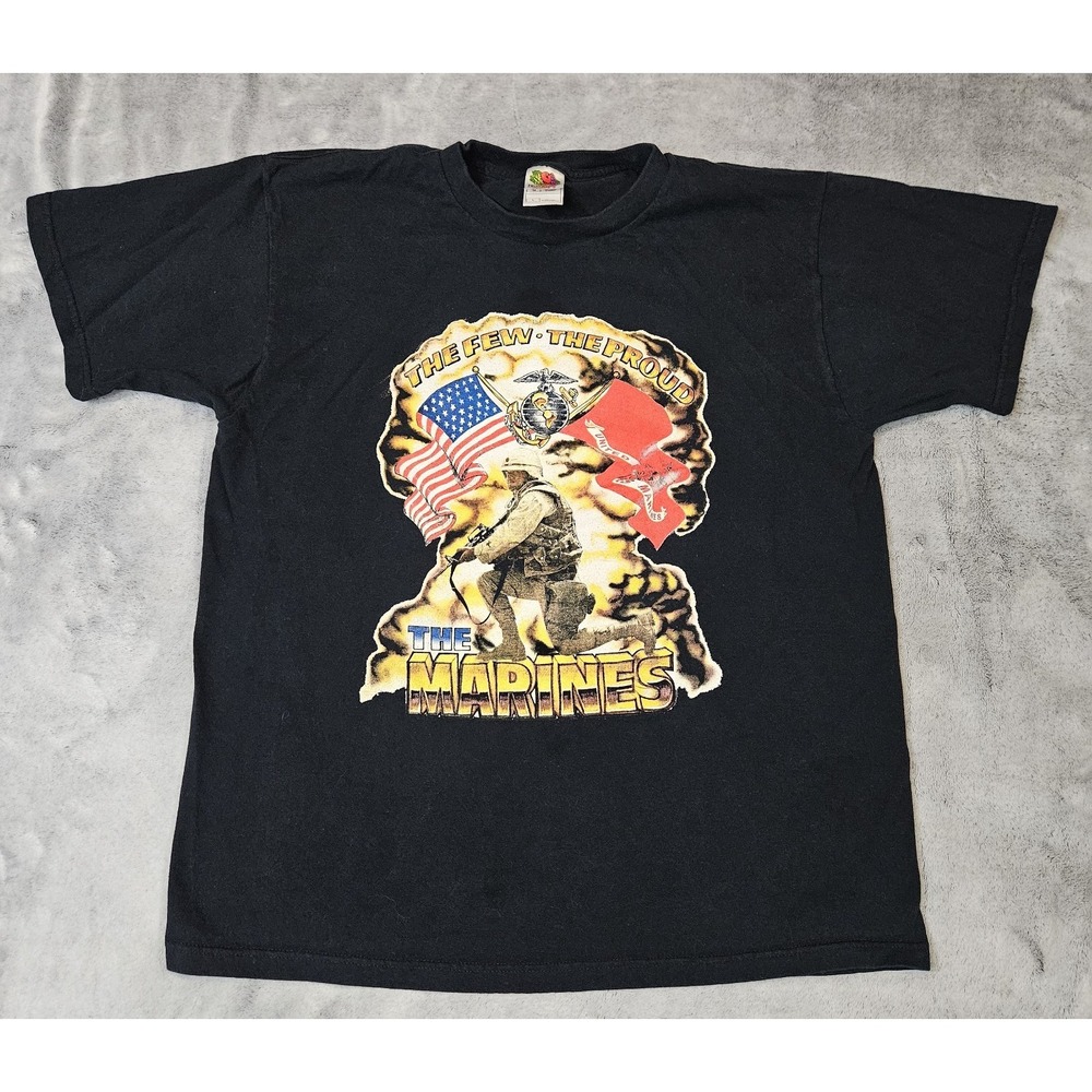 US Marines T-Shirt Size Large Fruit of the Loom